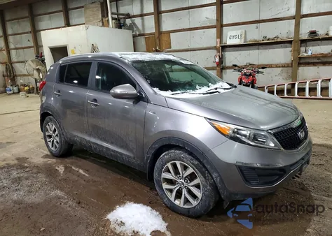 2015 Kia Sportage Lx from USA, damaged, VIN KNDPBCACXF7698653
